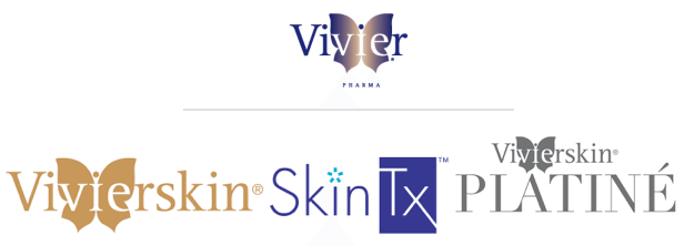 Vivier Pharma brands Vivierskin, Vivier Platine, SkinTx