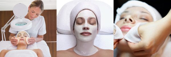 Esthetician acne treatment