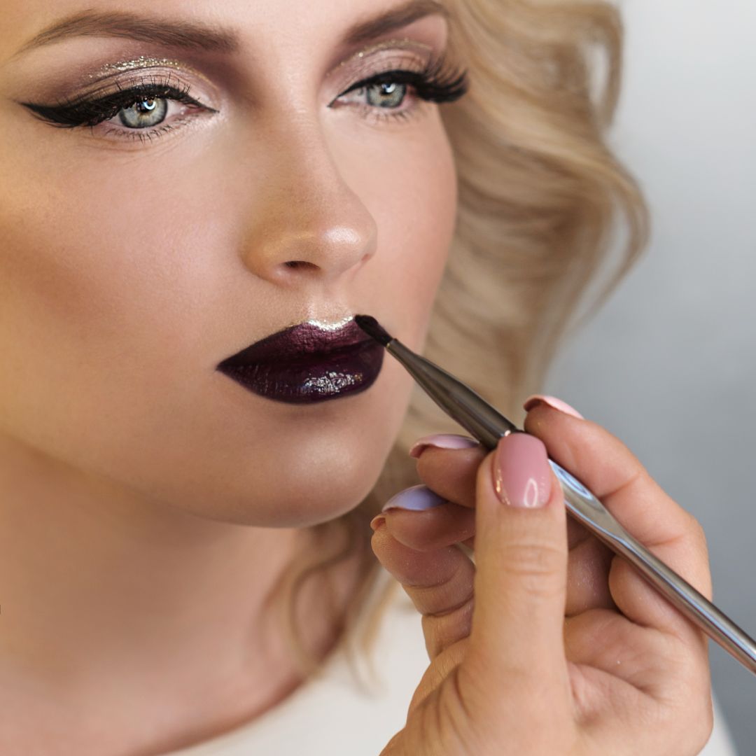 Professional makeup application