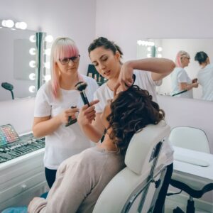 beauty school practice