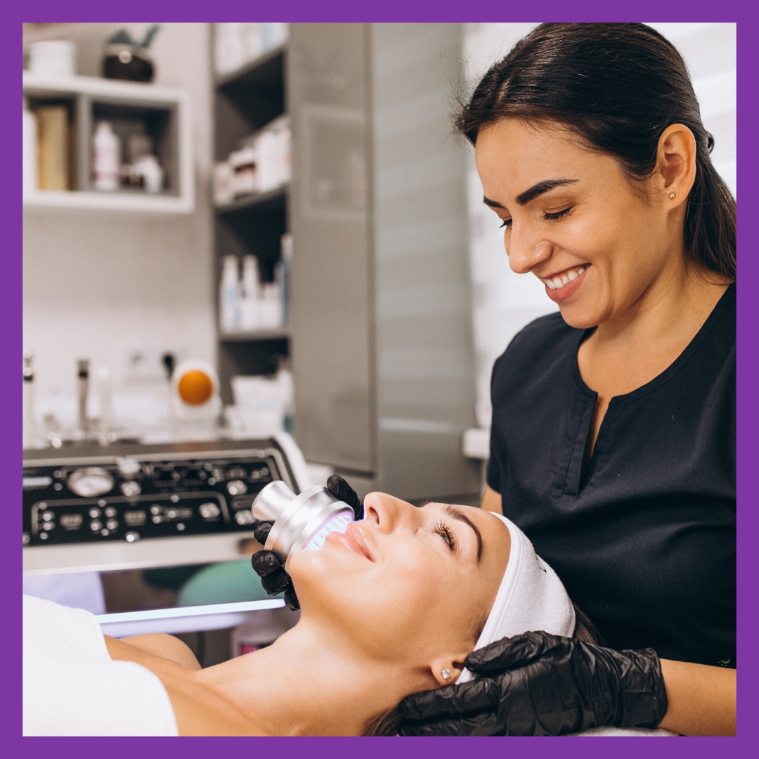 image of an esthetician