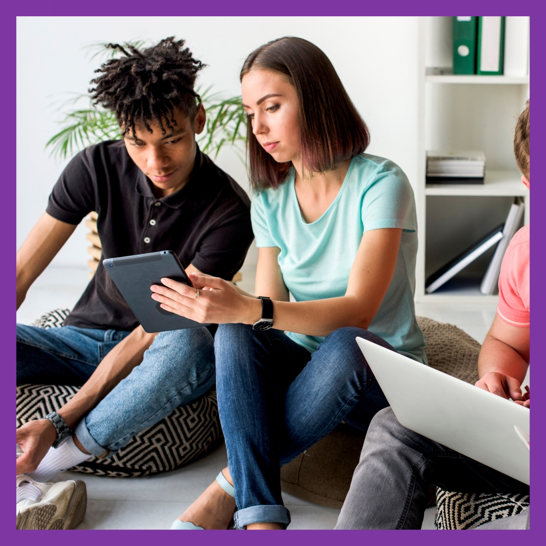 image of students networking