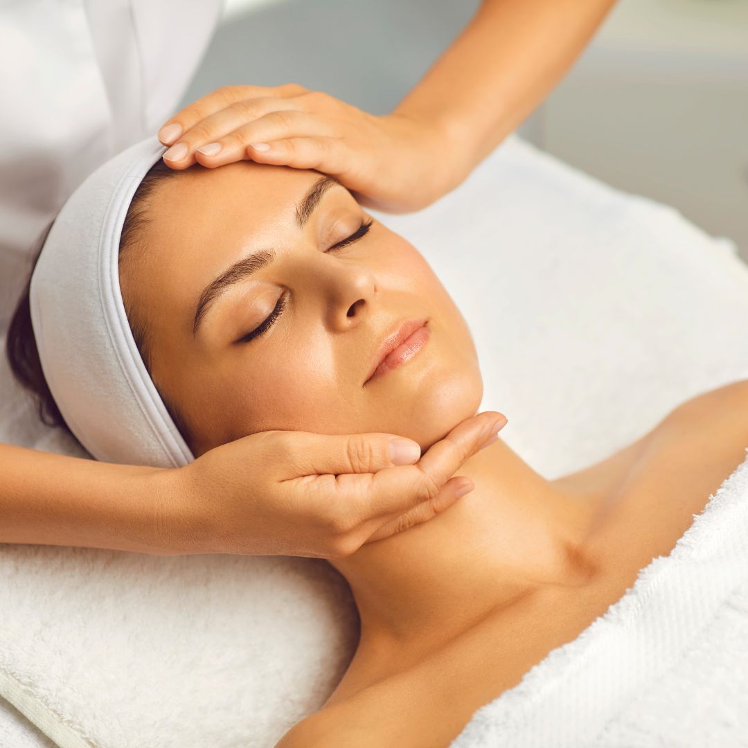 img of a facial