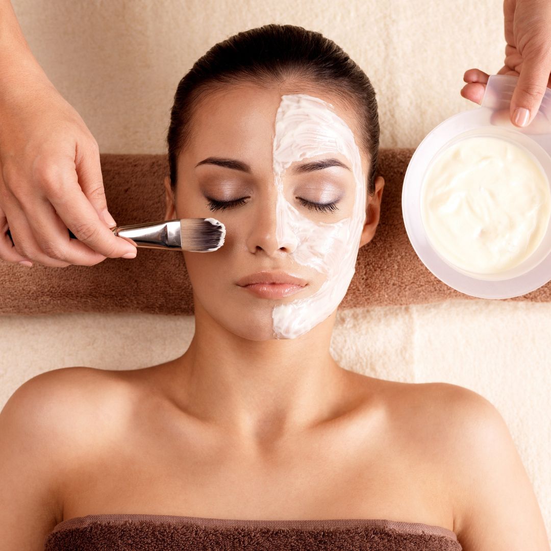 img of a facial